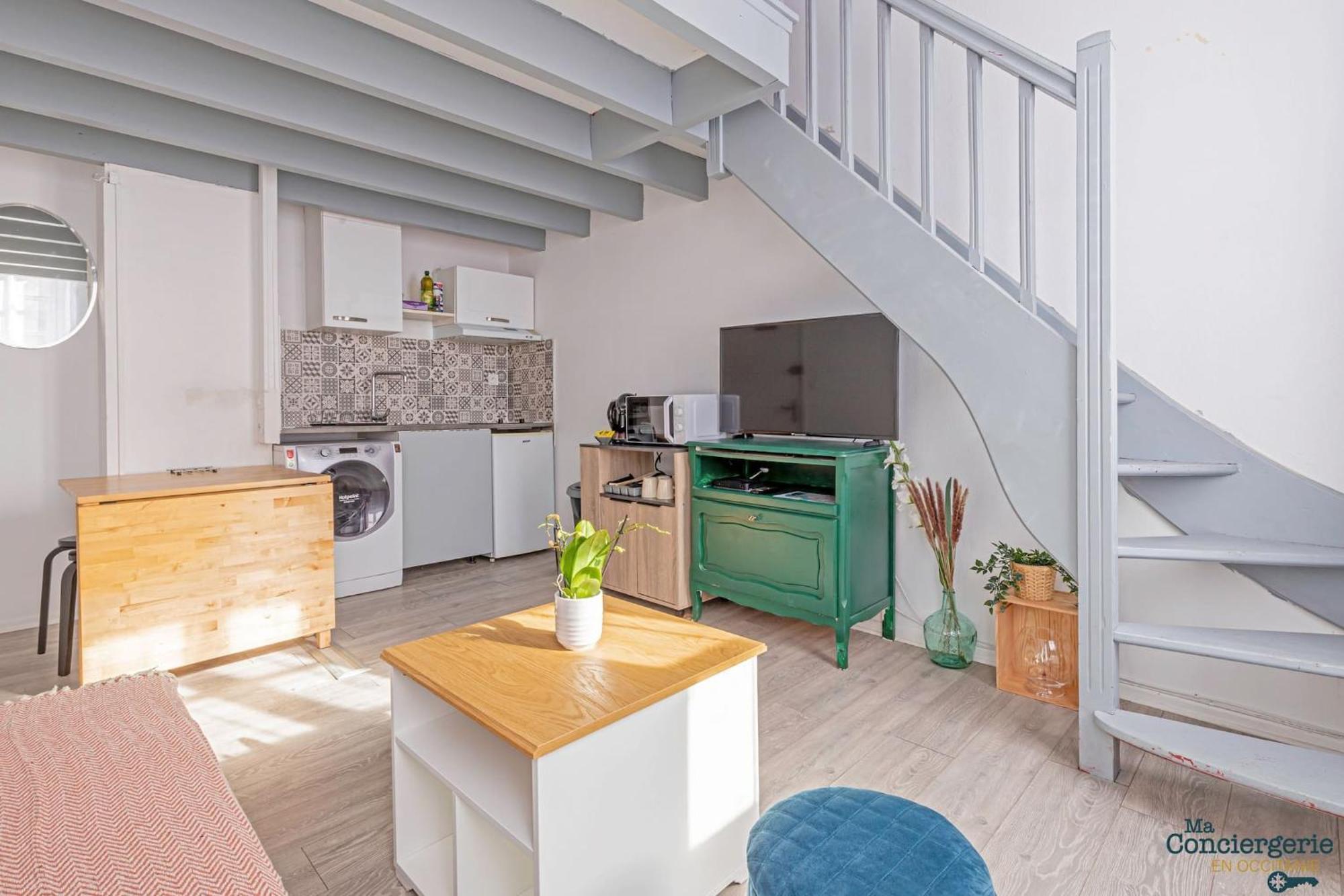 Duplex Champetre : Gare, Marche, Hypercentre Leilighet Toulouse Eksteriør bilde